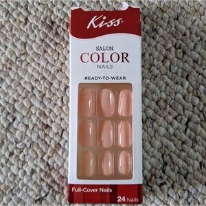 5/$25! Handmade Gel Glue On Nails Medium Oval